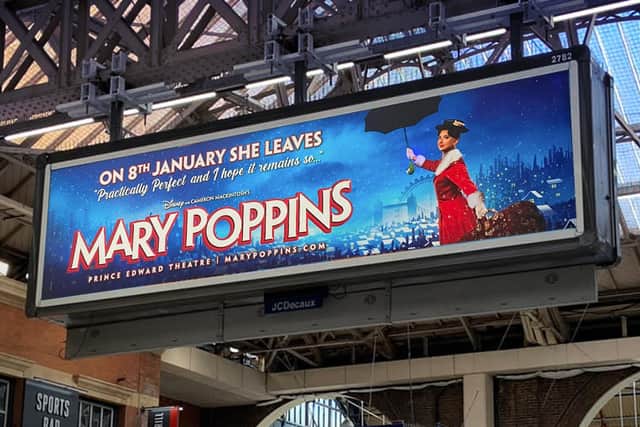 Mary Poppins is leaving the Prince Edward Theatre on January 8