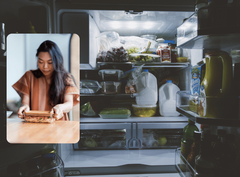 Remember - don’t overfill your fridge and allow your leftovers to cool down and have lots of room for cold air over Christmas!