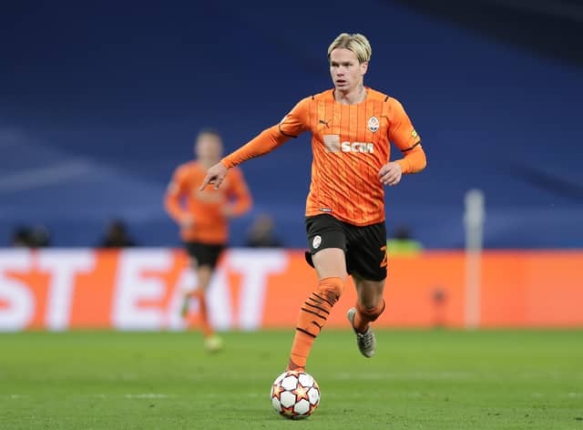 Mykhaylo Mudryk has been linked with Arsenal.  