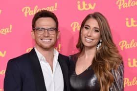 Joe Swash and Stacey Solomon attends the ITV Palooza 2019 (Photo by Jeff Spicer/Getty Images