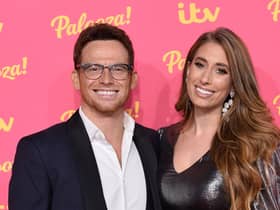 Joe Swash and Stacey Solomon attends the ITV Palooza 2019 (Photo by Jeff Spicer/Getty Images