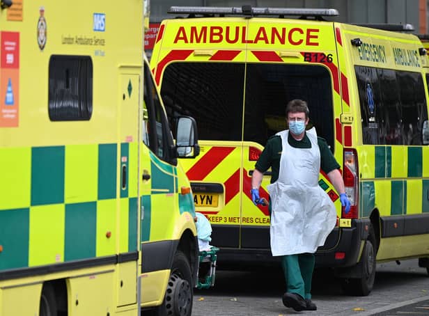 <p>Ambulances in London will only wait for 45 minutes at A&Es. Photo: Getty </p>