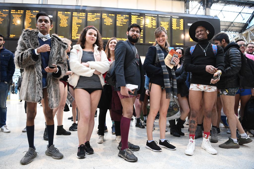 57 No Pants Subway Ride In China Stock Photos HighRes Pictures and  Images  Getty Images