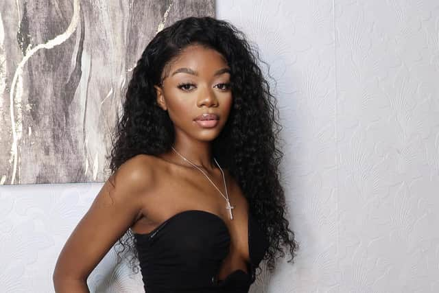 The first contestant of Winter Love Island has reportedly been revealed as 22 year old Boohoo model Tanya Manhenga (Photo Credit: Instagram/@talkswithtt_/TANYA MANHENGA)