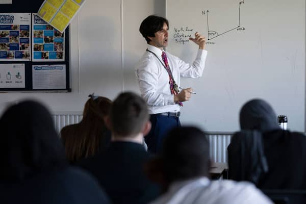 Rishi Sunak says his maths plans would not force all pupils to take maths A-Levels (image: AFP/Getty Images)