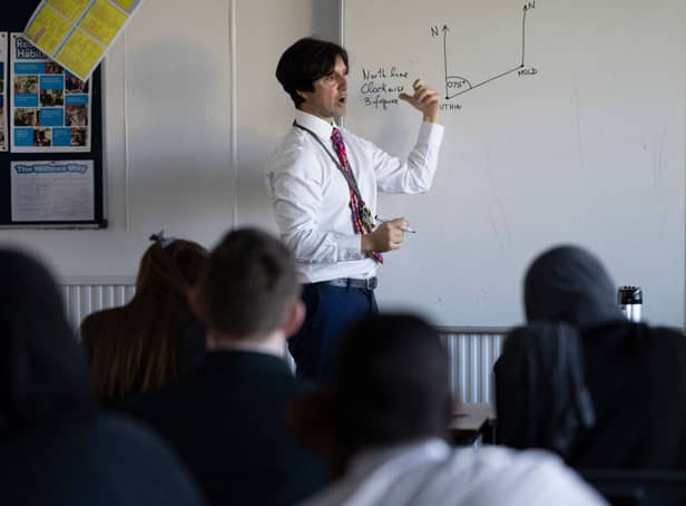<p>Rishi Sunak says his maths plans would not force all pupils to take maths A-Levels (image: AFP/Getty Images)</p>