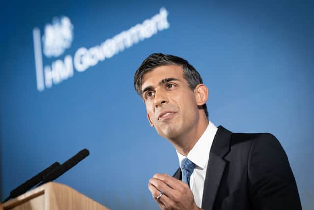 Rishi Sunak is feeling the pressure after failing to give a timeline for his five new promises to fix the “people’s priorities”. (Credit: Getty Images)