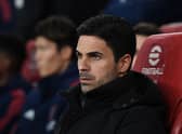 Arsenal manager Mikel Arteta. 