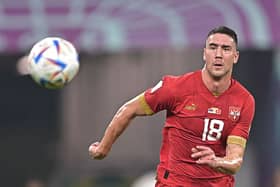 Arsenal have been linked with Dusan Vlahovic, but may have to wait until the summer to bring him on board. 