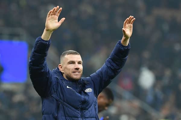 Edin Dzeko is reportedly a Spurs target - however, Real Madrid are also thought to be interested in him. 