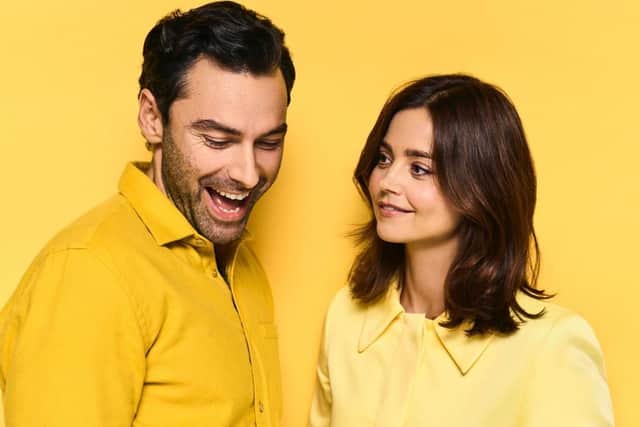 Jenna Coleman (left) and Aidan Turner (right) star in Lemons Lemons Lemons Lemons Lemons. Credit: Jason Bell