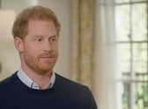 Prince Harry has been accused of backtracking after insisting he and Meghan Markle did not label the royal family racist (Photo: ITV)