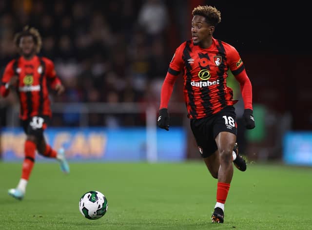 Jamal Lowe has fallen out of favour at Bournemouth. (Photo by Michael Steele/Getty Images)