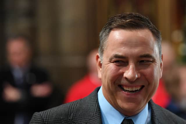 David Walliams attends the Commonwealth Day service ceremony at Westminster Abbey on March 14, 2022 in London, England. (Photo by Daniel Leal-WPA Pool/Getty Images)