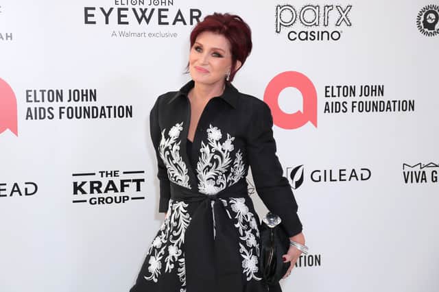 Sharon Osbourne attends Elton John AIDS Foundation's 30th Annual Academy Awards Viewing Party on March 27, 2022 in West Hollywood, California. (Photo by Leon Bennett/Getty Images)