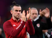 Gareth Bale of Wales applauds fans after the 0-3 loss during the FIFA World Cup Qatar 2022 Group B match between Wales and England  (Photo by Justin Setterfield/Getty Images)