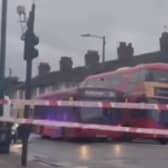 A boy believed to be 15 was stabbed in broad daylight on Ilford Lane. Credit: Instagram IG1 IG3