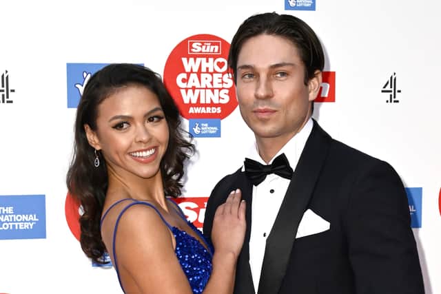 Joey Essex is reportedly infatuated with his ice skating partner Vanessa Baeur despite her dismissing rumours