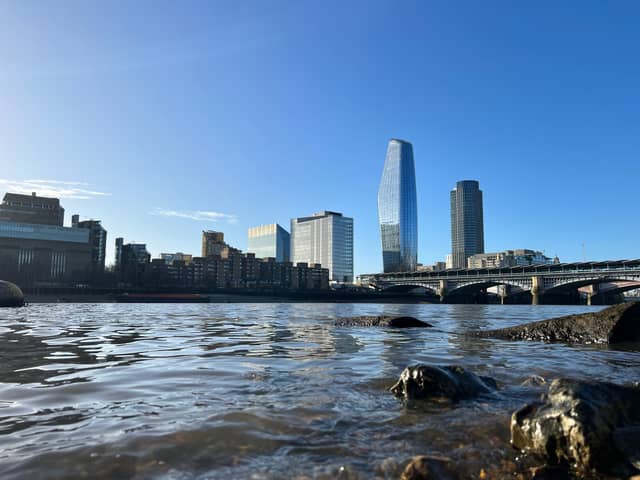 The River Thames at the Millennium Bridge