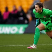 Arsenal have confirmed the signing of Sabrina D’Angelo. (AFP via Getty Images)