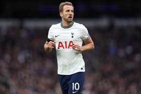 Harry Kane of Tottenham Hotspurs in action during the Emirates FA Cup third round match between Tottenham Hotspur and Portsmouth. (Photo by Julian Finney/Getty Images)