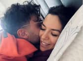Davide Sanclimenti has shared a photo showing that he is looking after Ekin-Su Cülcüloğlu as doctors tell her to rest (@davidesancli - Instagram)
