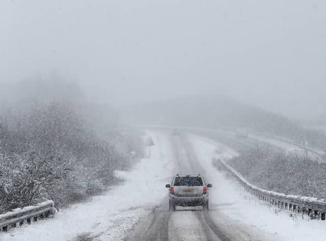 Met Office forecasters say there could be snow on Yorkshire’s hilltops this weekend