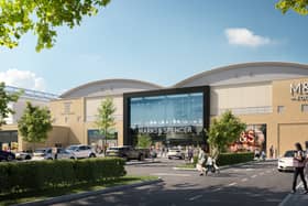 A CGI image of what the new M&S stores could look like 