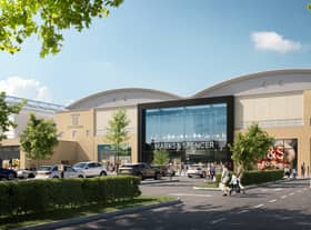 A CGI image of what the new M&S stores could look like 