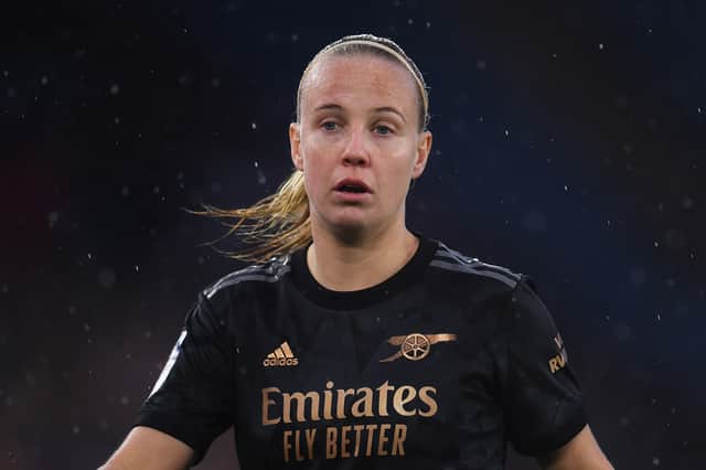 Beth Mead of Arsenal (Photo by Alex Burstow/Arsenal FC via Getty Images )