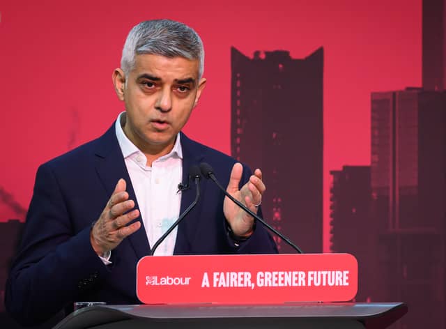 Mayor of London Sadiq Khan. Photo: Getty