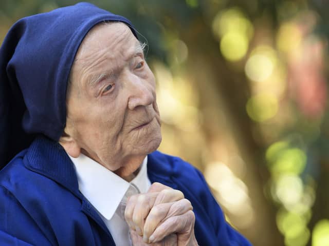 Sister Andre, born Lucile Randon, died in her sleep this wweek aged 118. 