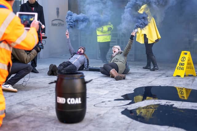 Extinction Rebellion activists target Michael Gove’s office. Credit: Extinction Rebellion