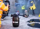 Extinction Rebellion activists target Michael Gove’s office. Credit: Extinction Rebellion