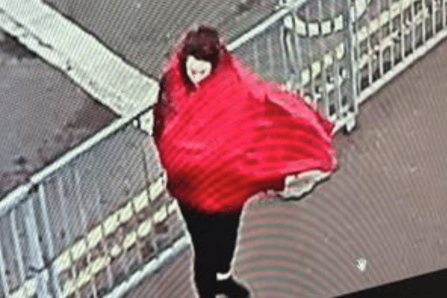 CCTV footage of Constance Marten  in Harwich, Essex .  Credit: Met Police