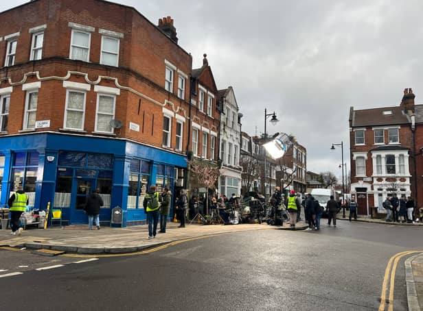 <p>One Day filming in London. Photo: LondonWorld</p>