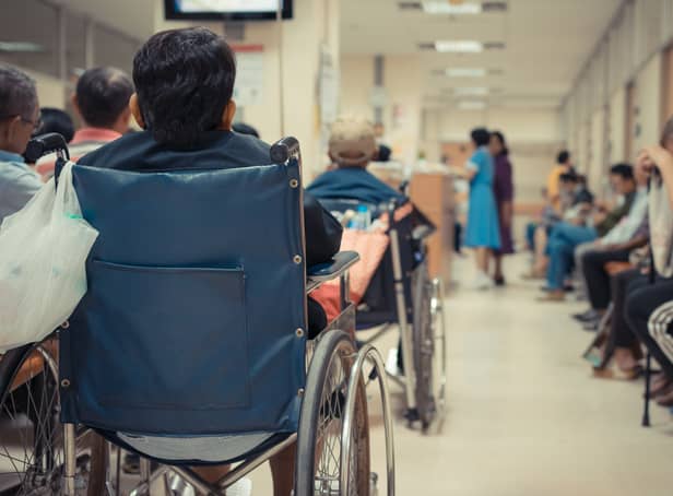 <p>Patients are waiting record times in A&E. Photo: Adobe</p>