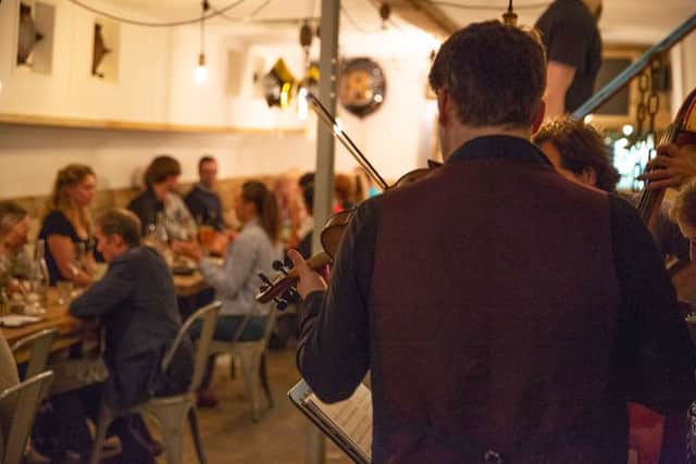 Burns Night at Barge East. Credit: Barge East