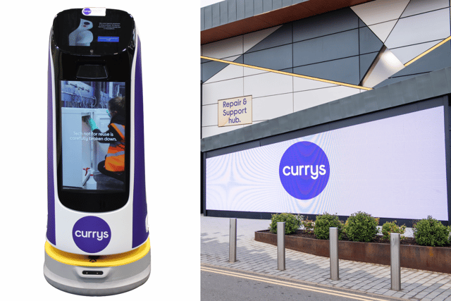 Currys is trialling AI robots in some of its UK stores