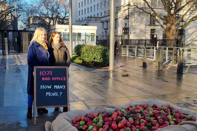 Wendy Turner-Webster, left, and Ruth Davison. Photo: LondonWorld