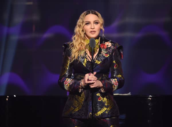 Madonna acquired the painting in the 80s.