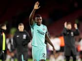 Moises Caicedo of Brighton & Hove Albion applauds fans after the Premier League match between Southampton FC and Brighton & Hove Albion 