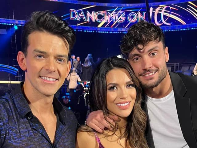 Ekin-Su said she was left ‘upset’ to be facing the first skate-off for Dancing on Ice 2023 (@ekinsuofficial - Twitter)