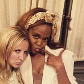 Carley Stenson and Oti Mabuse have a good friendship after Oti danced with Carley’s husband Danny on Strictly Come Dancing (@dannymaconline - Instagram)