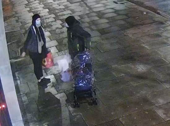 CCTV footage of the missing couple near Adler Street in Whitechapel. Credit: Met Police