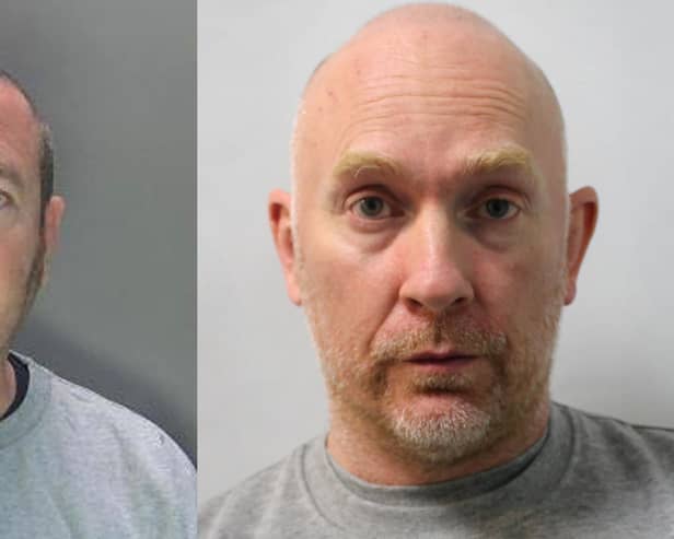 David Carrick (left) and Wayne Couzens (right) were both serving Met Police officers when they committed their crimes. Credit: MPS 