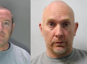 David Carrick (left) and Wayne Couzens (right) were both serving Met Police officers when they committed their crimes. Credit: MPS 