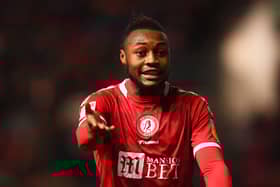  Antoine Semenyo of Bristol City reacts during the Sky Bet Championship match between Bristol City and Coventry City at Ashton Gate (Photo by Harry Trump/Getty Images)
