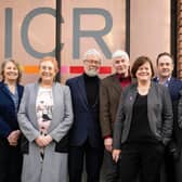 The team behind the discovery of the BRCA2 gene. Credit: PA