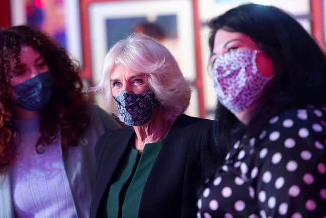 Night czar Amy Lame with Camilla, Queen Consort. Photo: Getty